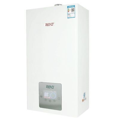 کوره آب گرم دیواری گازی چین 40/32/28/26/24kw با کیفیت بالا تبدیل فرکانس بدون پله پوسته سفید
