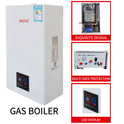 ساخت کارخانه چین در اروپا دیگ بخاری دیواری دوکاره گازی NG/Lpg