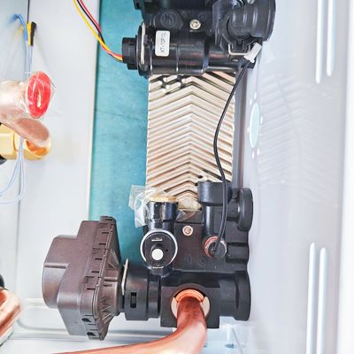 دیواره ای دوگانه گاز آویزان دیواره ای گلدان خانگی 20kw گاز یا LPG Combinator