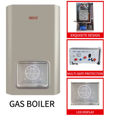 42KW دیواره گاز آویزان دیواره نصب بدن کوچک دیواره فشرده سازی Combination Boiler